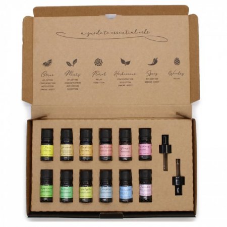 (image for) Aromatherapy Essential Oil Set - Starter Pack