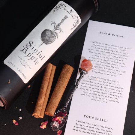 (image for) Ancient Witch Ritual Candles - Sinful Apple