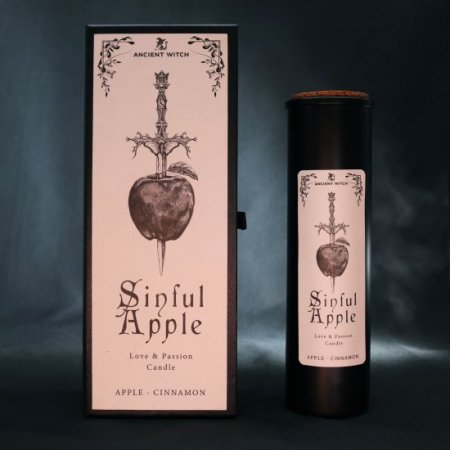 (image for) Ancient Witch Ritual Candles - Sinful Apple