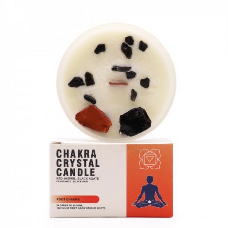 (image for) Chakra Crystal Candles - Root Chakra