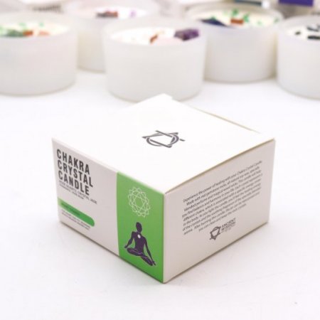 (image for) Chakra Crystal Candles - Heart Chakra