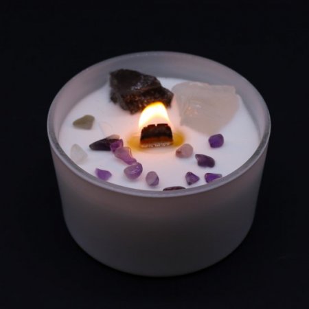 (image for) Chakra Crystal Candles - Crown Chakra