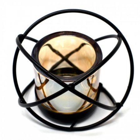 (image for) Centrepiece Iron Votive Candle Holder - 1 Cup Single Ball