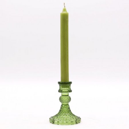 (image for) Vintage Dinner Candle Holder - Garden Jade