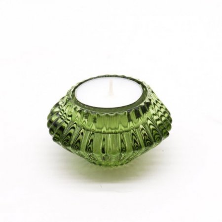 (image for) Flower Flip Dinner Candle / Tealight Holder - Garden Jade