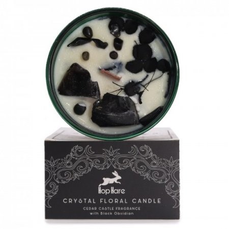 (image for) Hop Hare Crystal Magic Flower Candle - The Knight of Swords