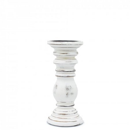 (image for) Classic Candle Stand - Whitewash - Small