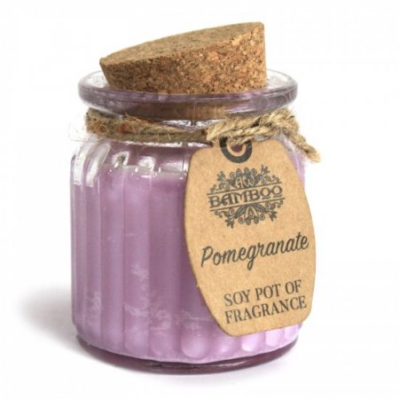 (image for) Pomegranate Soy Pot of Fragrance Candles