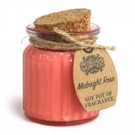 (image for) Midnight Rose Soy Pot of Fragrance Candles