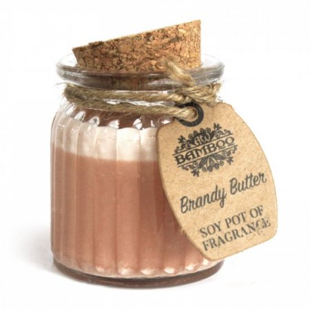 (image for) Brandy Butter Soy Pot of Fragrance Candles