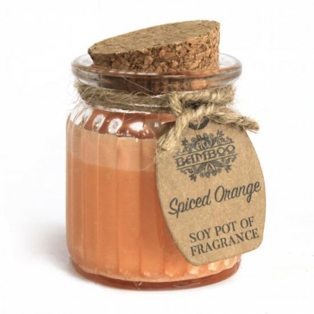 (image for) Spiced Orange Soy Pot of Fragrance Candles