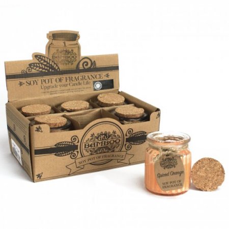 (image for) Spiced Orange Soy Pot of Fragrance Candles
