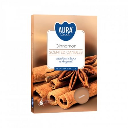 (image for) Set of 6 Scented Tealights - Cinnamon