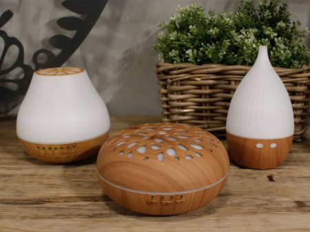 (image for) Oslo Atomiser - Pebble - USB - Colour Change - Timer