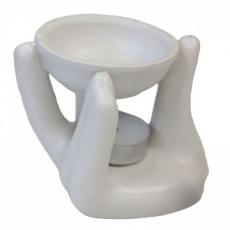 (image for) Helping Hand Oil Burner - White