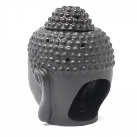 (image for) Buddah Head Oil Burner - Dark Brown