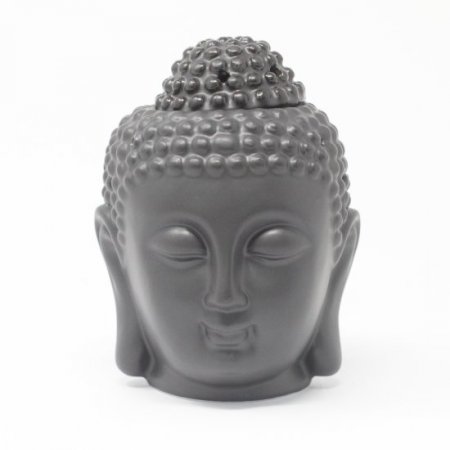 (image for) Buddah Head Oil Burner - Dark Brown