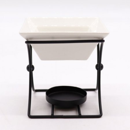(image for) Ceramic & Metal Square Stand