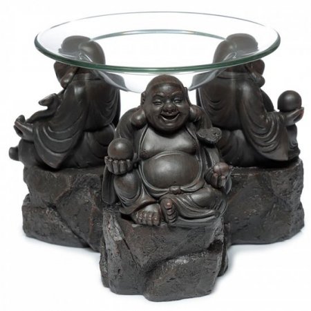 (image for) Peace of the East Wood Effect Chinese Buddha Oil & Wax Burner
