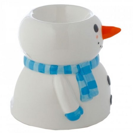 (image for) Snowman Shaped Christmas Ceramic Oil Burner