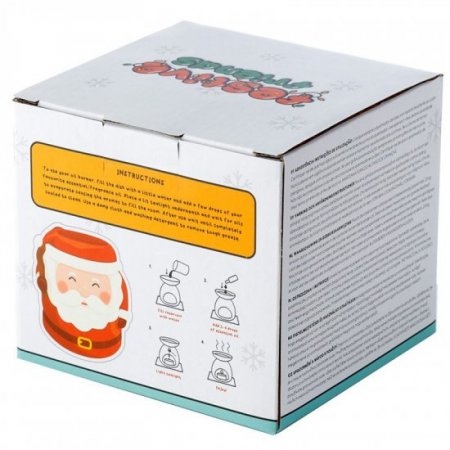(image for) Santa Shaped Christmas Ceramic Oil Burner