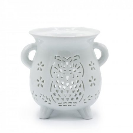(image for) Caildren Oil Burner - Owl - White