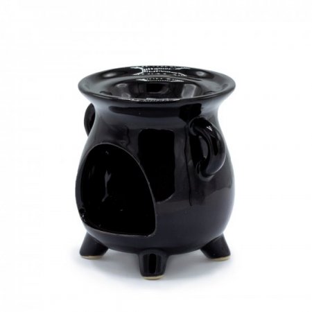 (image for) Cauldron Oil Burner - Tree of Life - Black