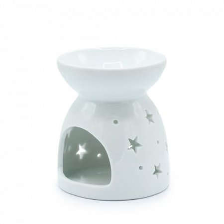(image for) Oil Burner Angel Cut Out- White