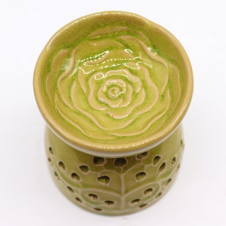 (image for) Tree of Life Oil Burner - Lime