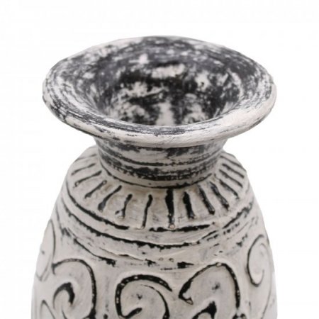 (image for) Swirls Shaped Vase - Cream