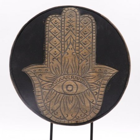 (image for) Buddha Feng Shui Set - Hamsa - Grey