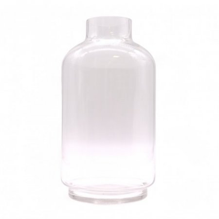 (image for) Large Ball Top Terrarium on Dark Tung Wood