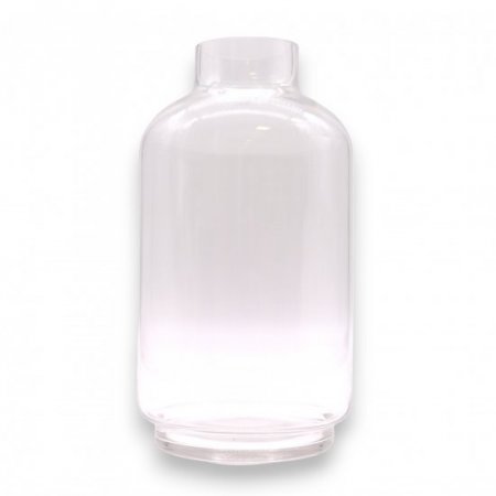 (image for) Large Ball Top Terrarium on Dark Tung Wood