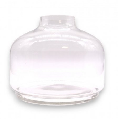 (image for) Ex-Large Ball Top Terrarium on Dark Tung Wood