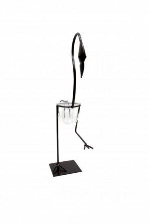 (image for) Hydroponic Home Décor - Tall Flamingo One Pot Stand