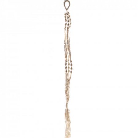 (image for) Macrame Pot Holder - Large Pot Holder - Extra Long