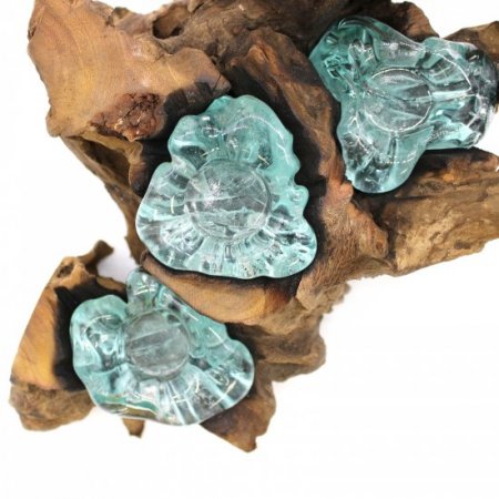 (image for) Molton Glass Five Candle Holder on Wood