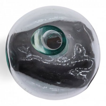 (image for) Molten Glass Mini Decanter on Wood 20cm