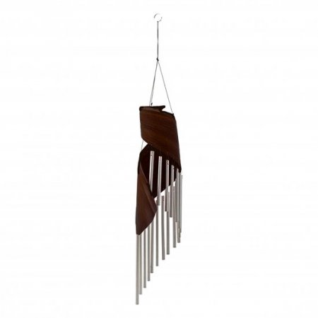 (image for) Coconut Leaf Wind Chimes - Chocolate