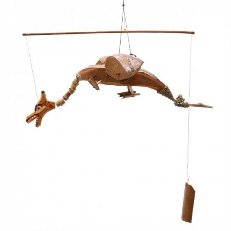 (image for) Natural Coconut Dragon Mobile 37cm