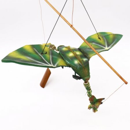 (image for) Green Coconut Dragon Mobile 37cm