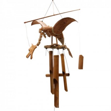 (image for) Coconut Dragon Wind Chimes