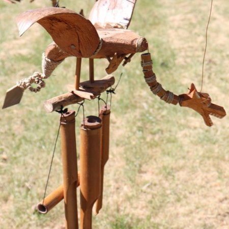 (image for) Coconut Dragon Wind Chimes