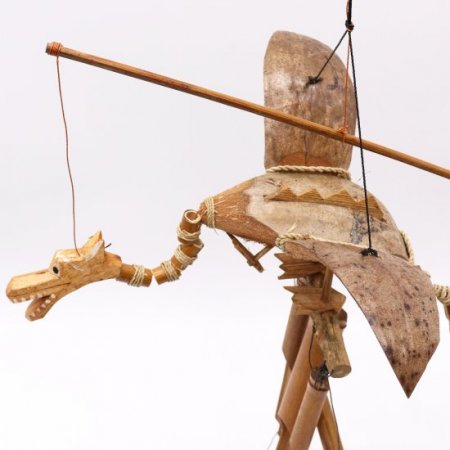 (image for) Coconut Dragon Wind Chimes