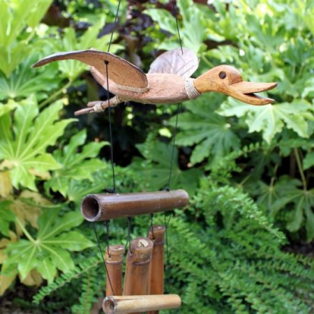 (image for) Coconut Duck Windchimes