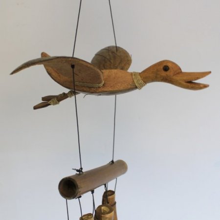 (image for) Coconut Duck Windchimes
