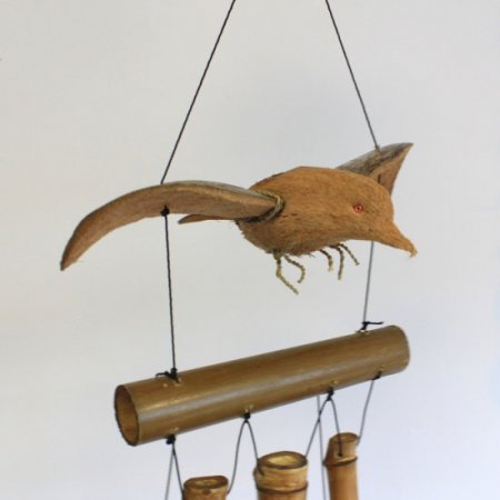 (image for) Coconut Blackbird Windchimes