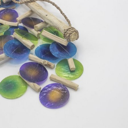 (image for) Green & Purple Driftwood Chime
