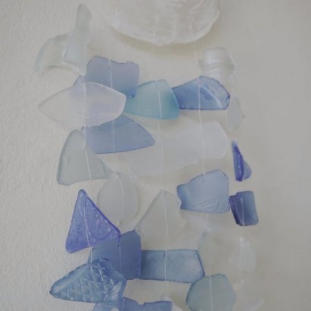 (image for) Copis & Glass Drop - Blue & White Glass