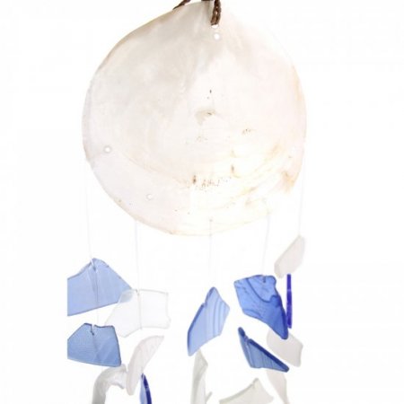 (image for) Copis & Glass Drop - Blue & White Glass